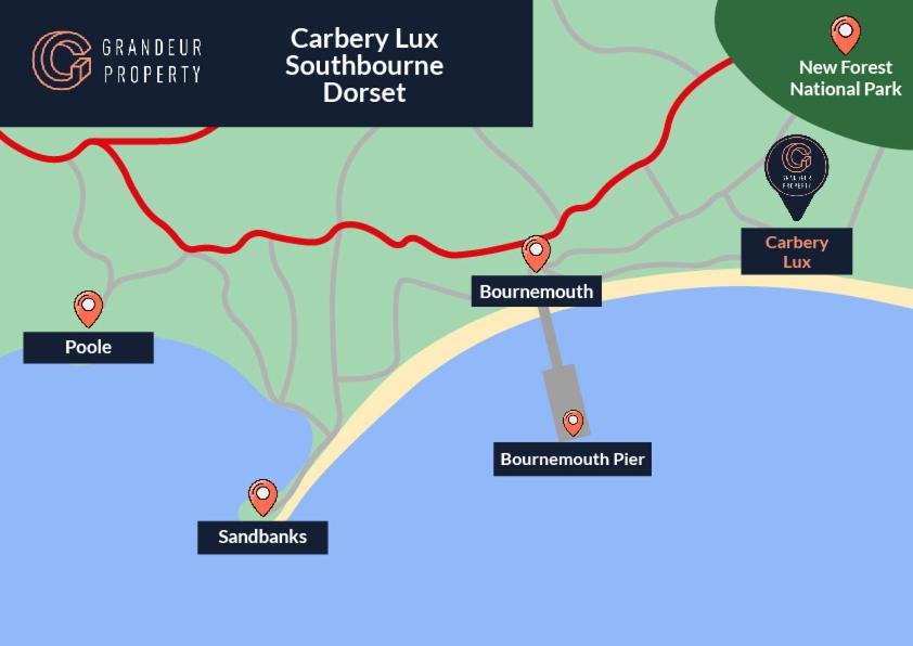 Carbery Lux By Grandeur Property 伯恩茅斯 外观 照片